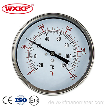 2,5 Zoll 304 Edelstahl Bimetallic Thermometer Messgeräte